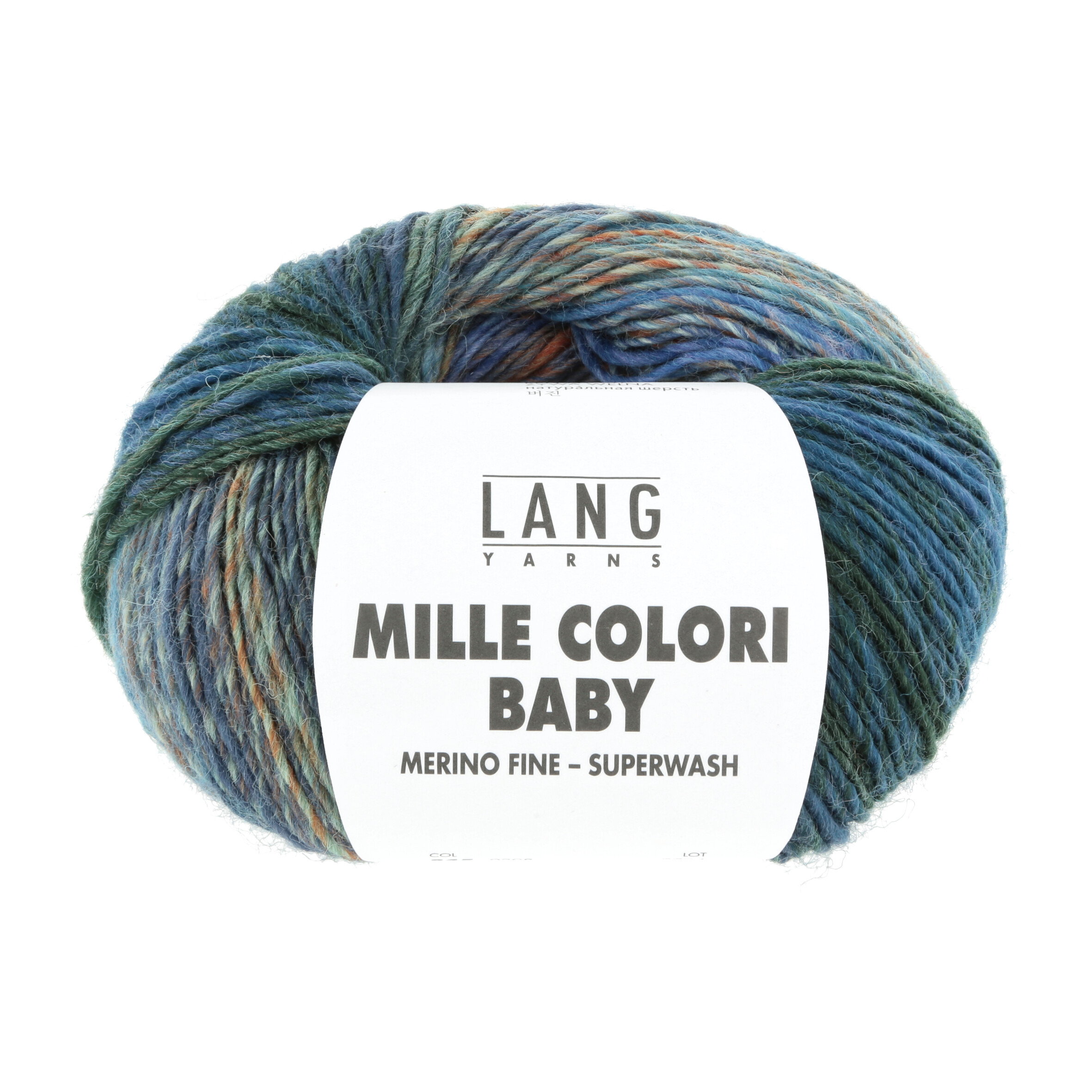 Mille Colori Baby 0208 blau/lachs/petrol – Bild 2
