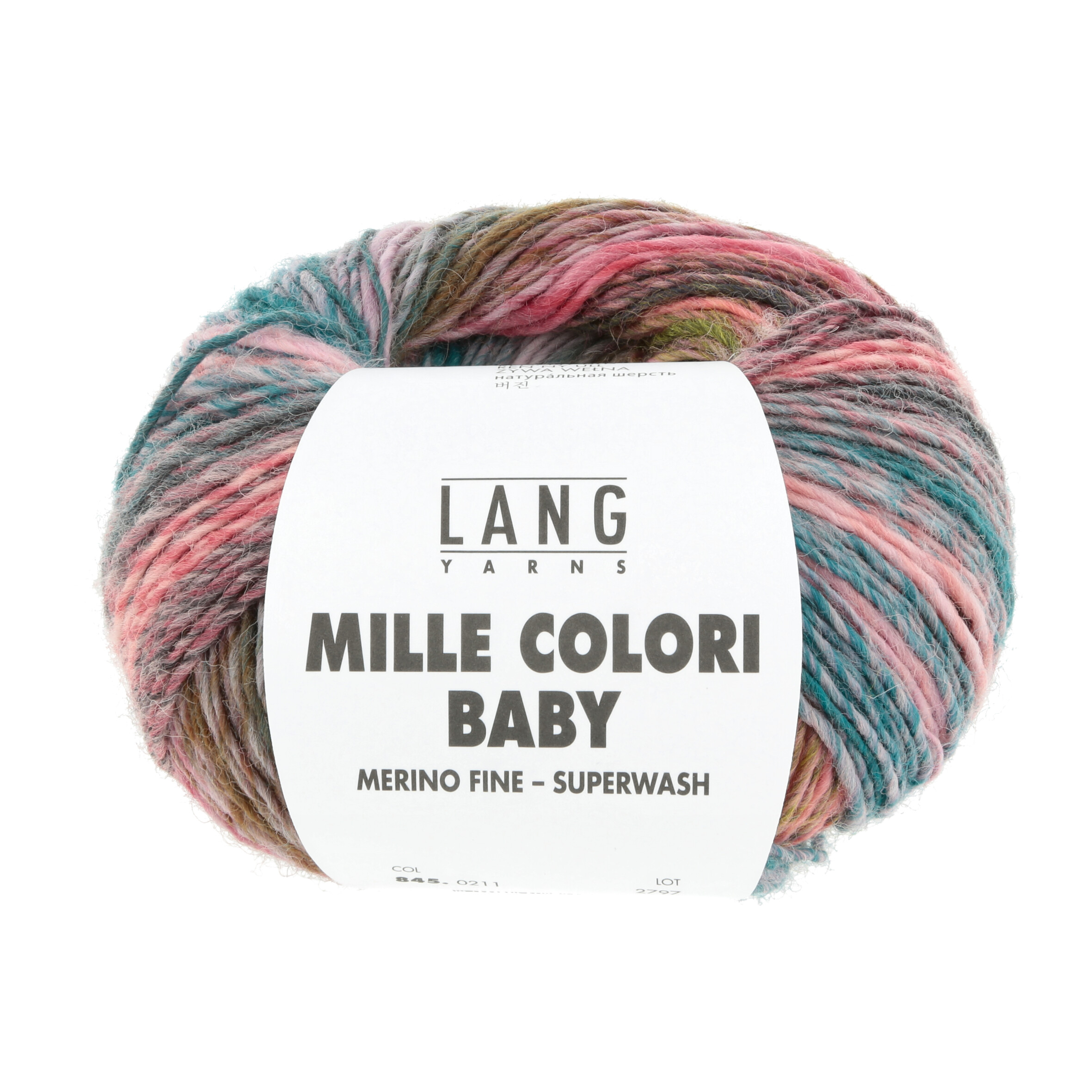 Mille Colori Baby 0211 altrosa/petrol/olive – Bild 2