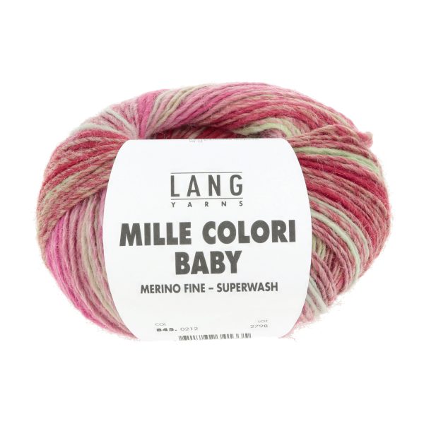Mille Colori Baby 0212 rosa/rot/beige – Bild 2