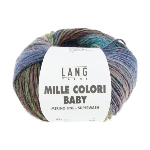 Mille Colori Baby 0214 olive/rot/blau – Bild 2