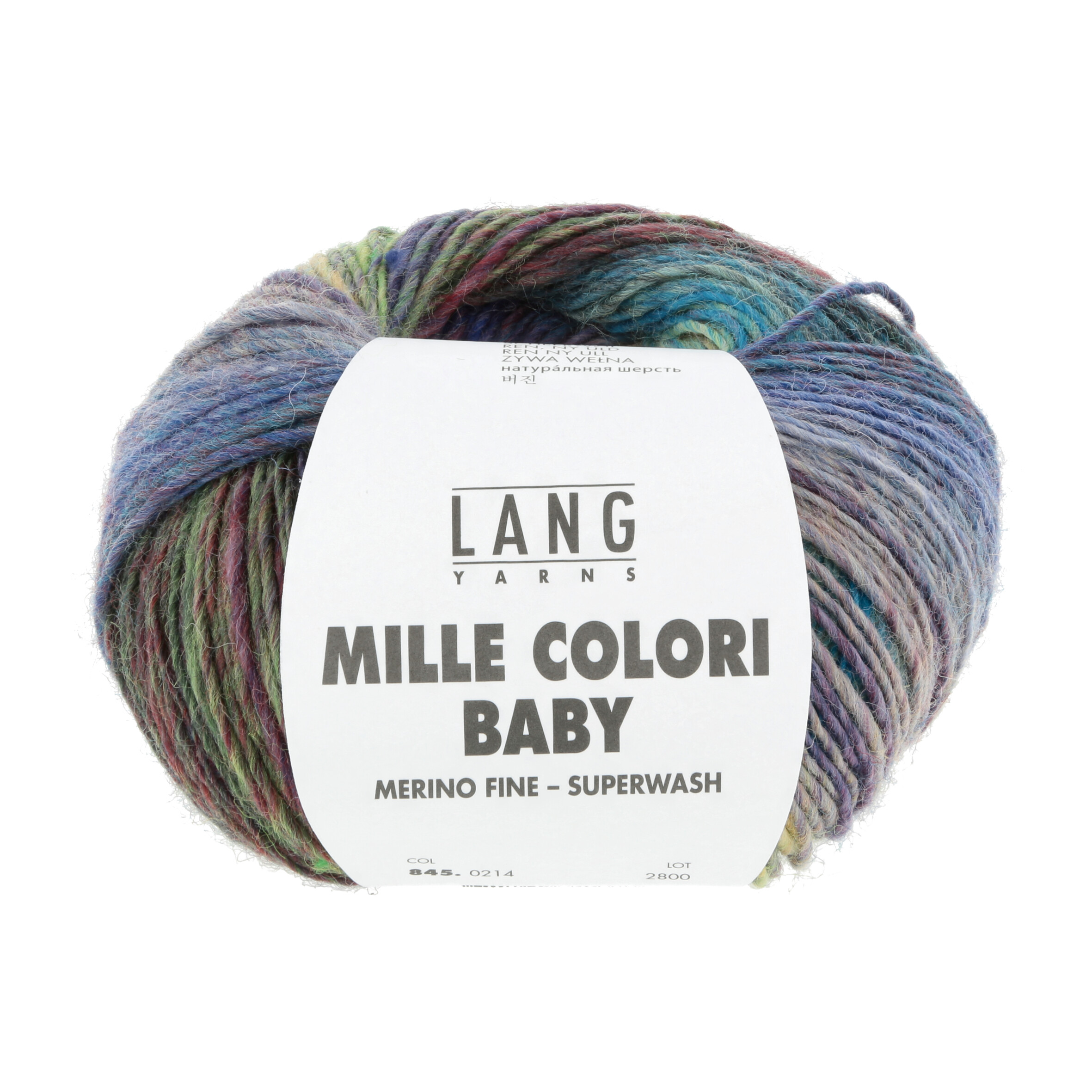 Mille Colori Baby 0214 olive/rot/blau – Bild 2