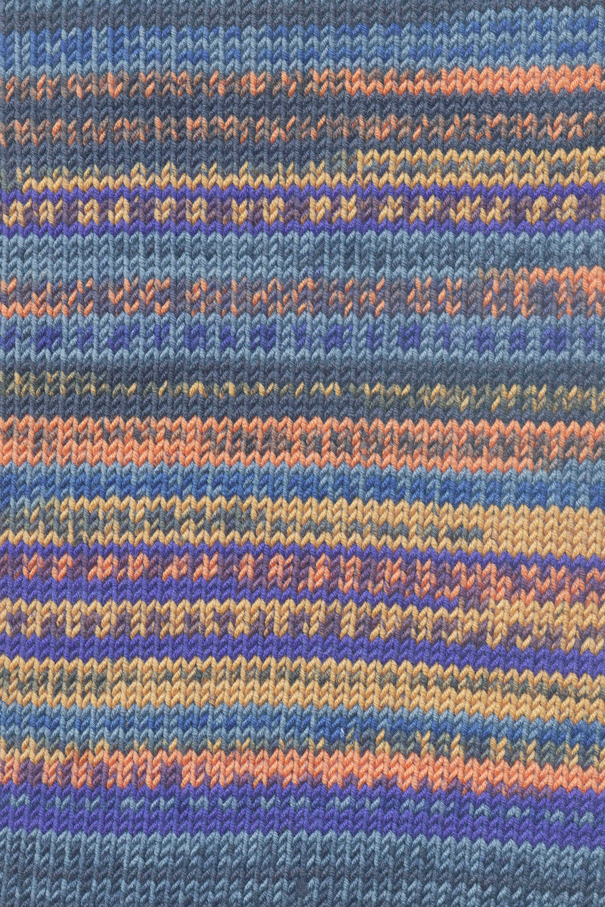 Merino 120 Color 0005 violett/orange/ocker/taube