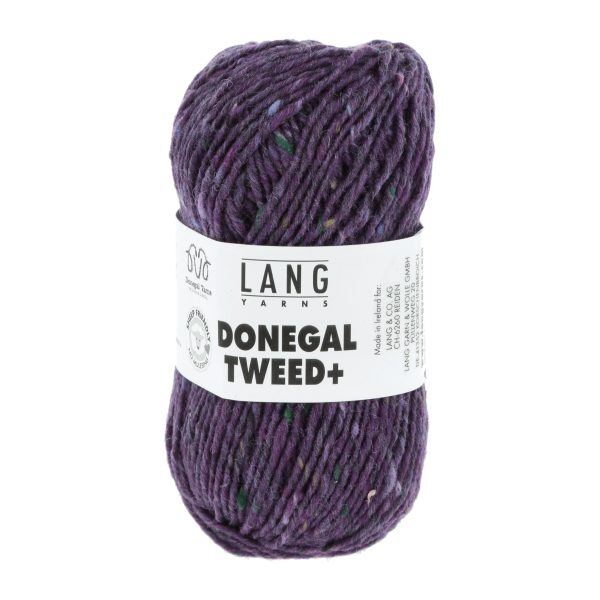Donegal Tweed+ 0090 violett – Bild 2