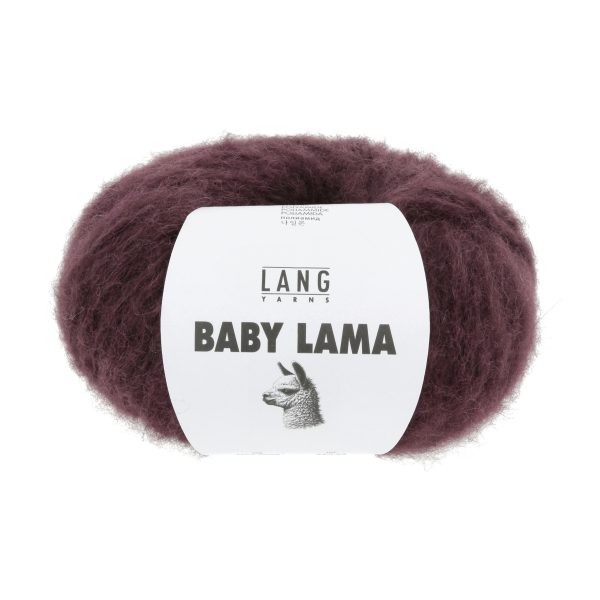 Baby Lama 0062 weinrot – Bild 2