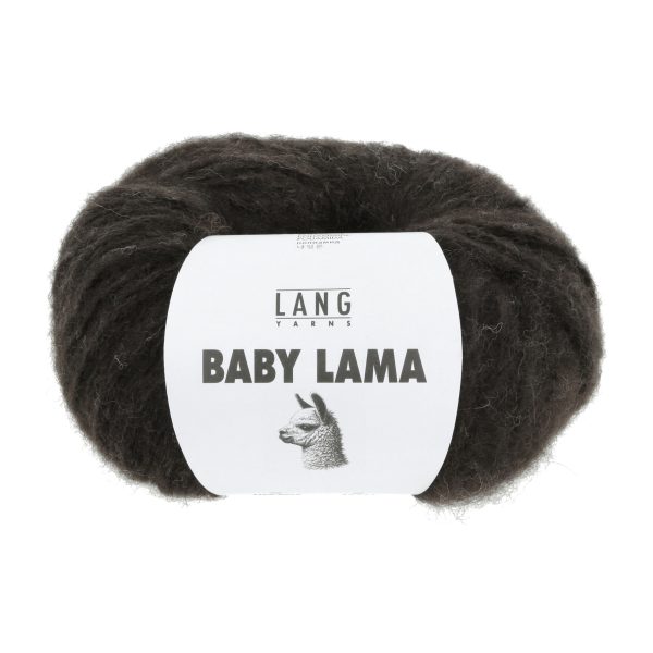 Baby Lama 0068 dunkelbraun – Bild 2