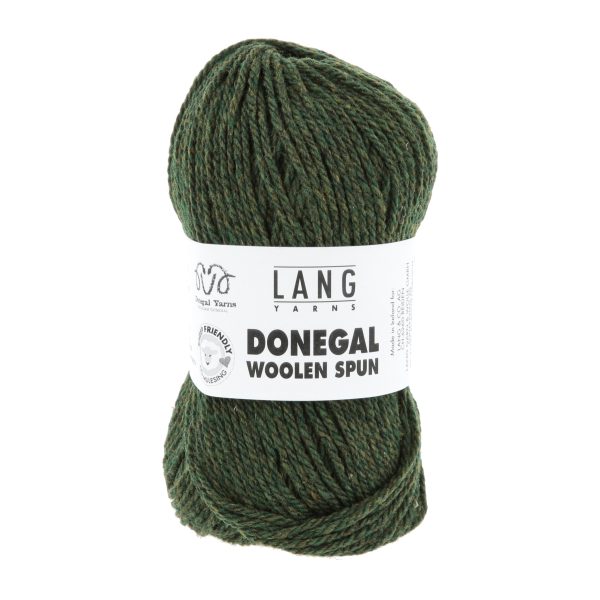 Donegal Woolen Spun 0017 grün – Bild 2