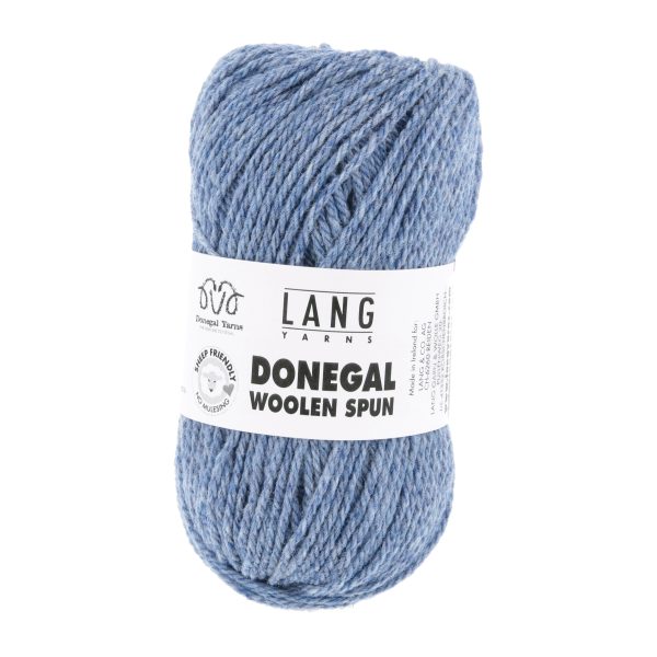 Donegal Woolen Spun 0022 blau – Bild 2