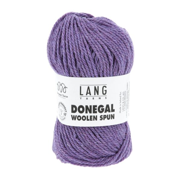 Donegal Woolen Spun 0046 lila – Bild 2