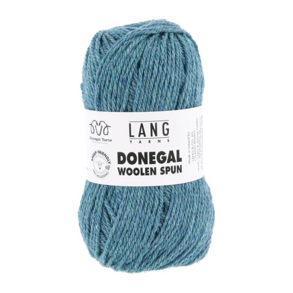 Donegal Woolen Spun 0078 türkis – Bild 2