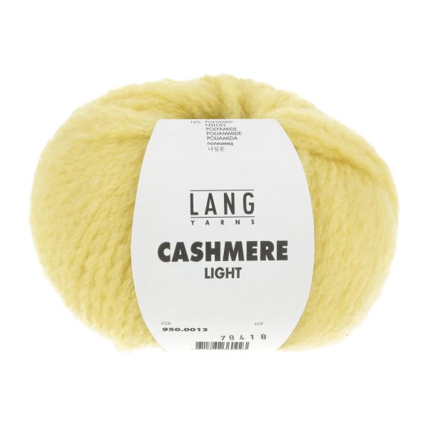 Cashmere Light 0013 hellgelb – Bild 2
