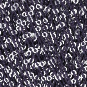 Paillettes 0035 marine/silber