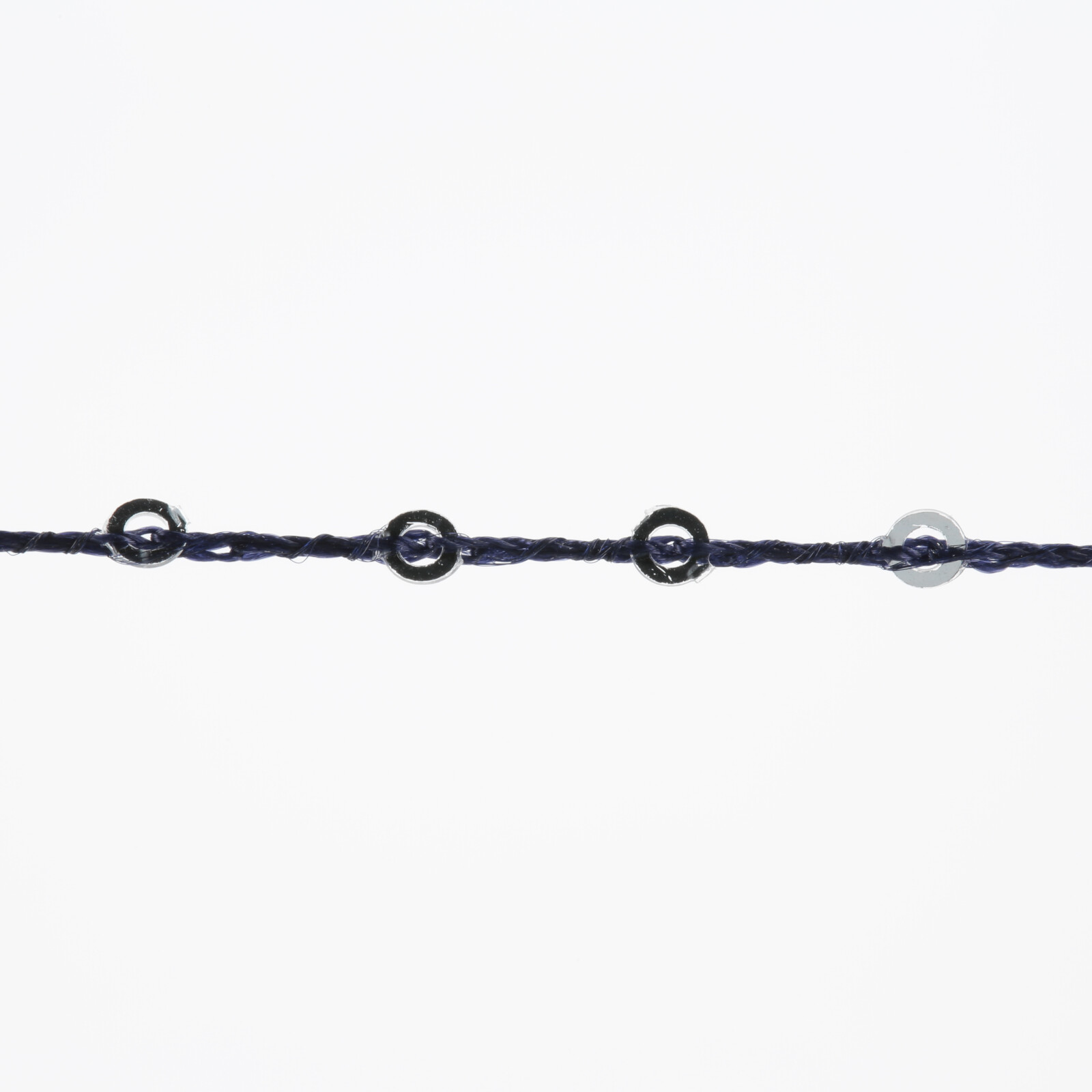 Paillettes 0035 marine/silber – Bild 3