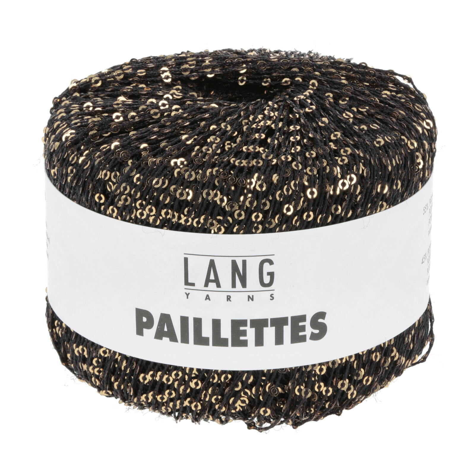 Paillettes 0070 anthrazit/gold – Bild 2