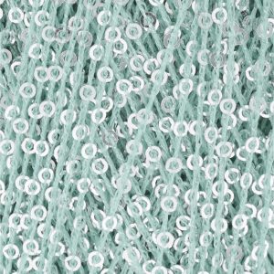 Paillettes 0072 aqua/silber