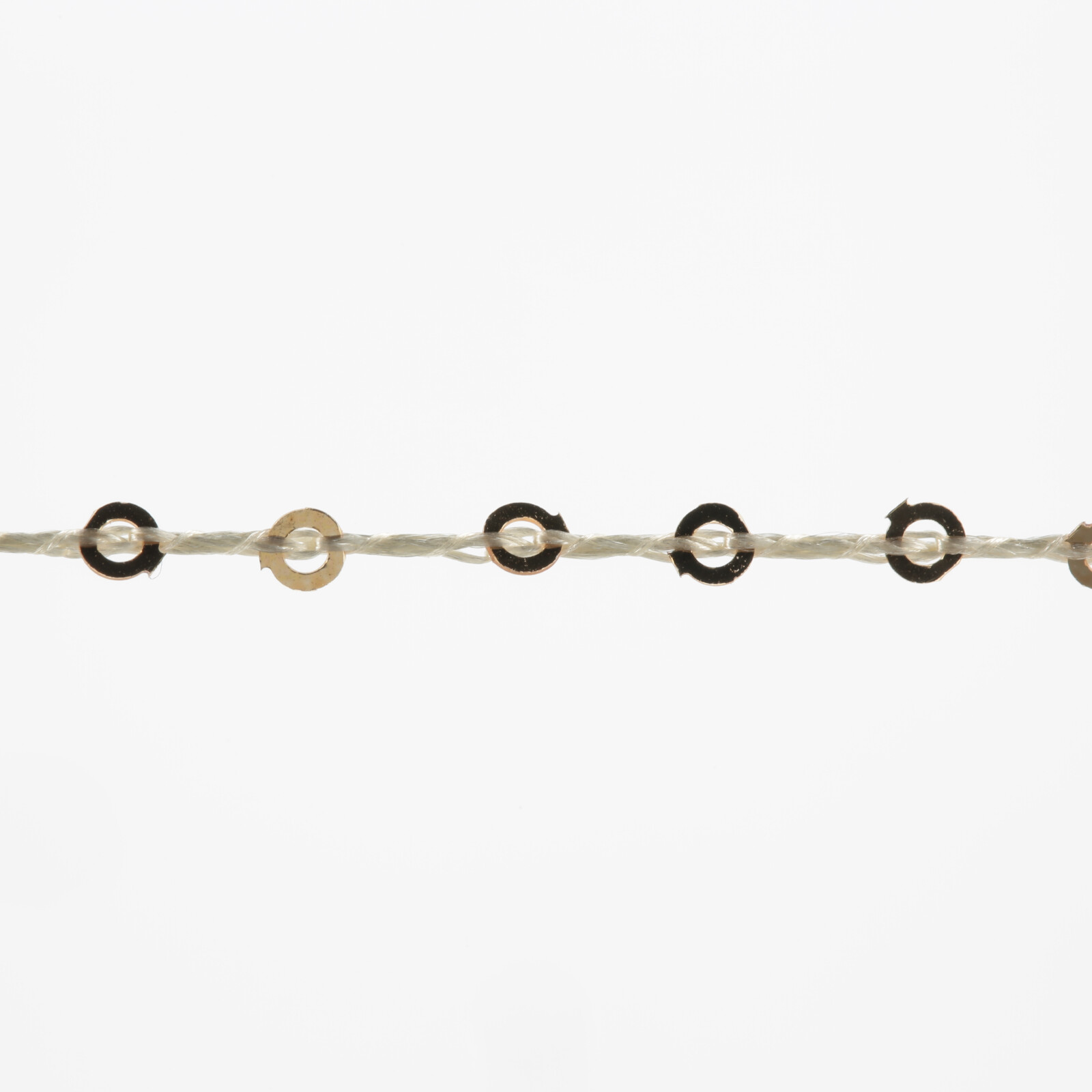 Paillettes 0096 hellbeige/grün – Bild 3