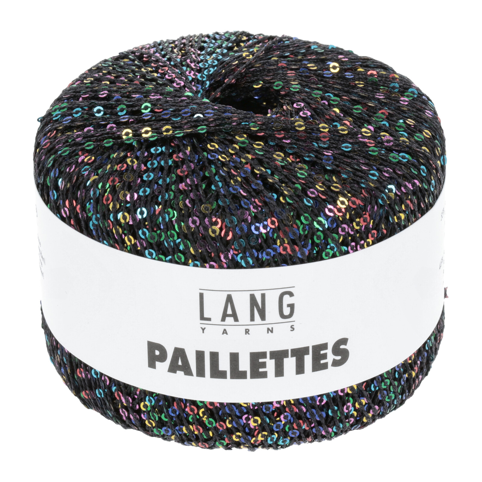 Paillettes 0104 schwarz/bunt – Bild 2