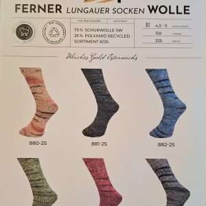 Ferner Sockenwolle 8fach 881