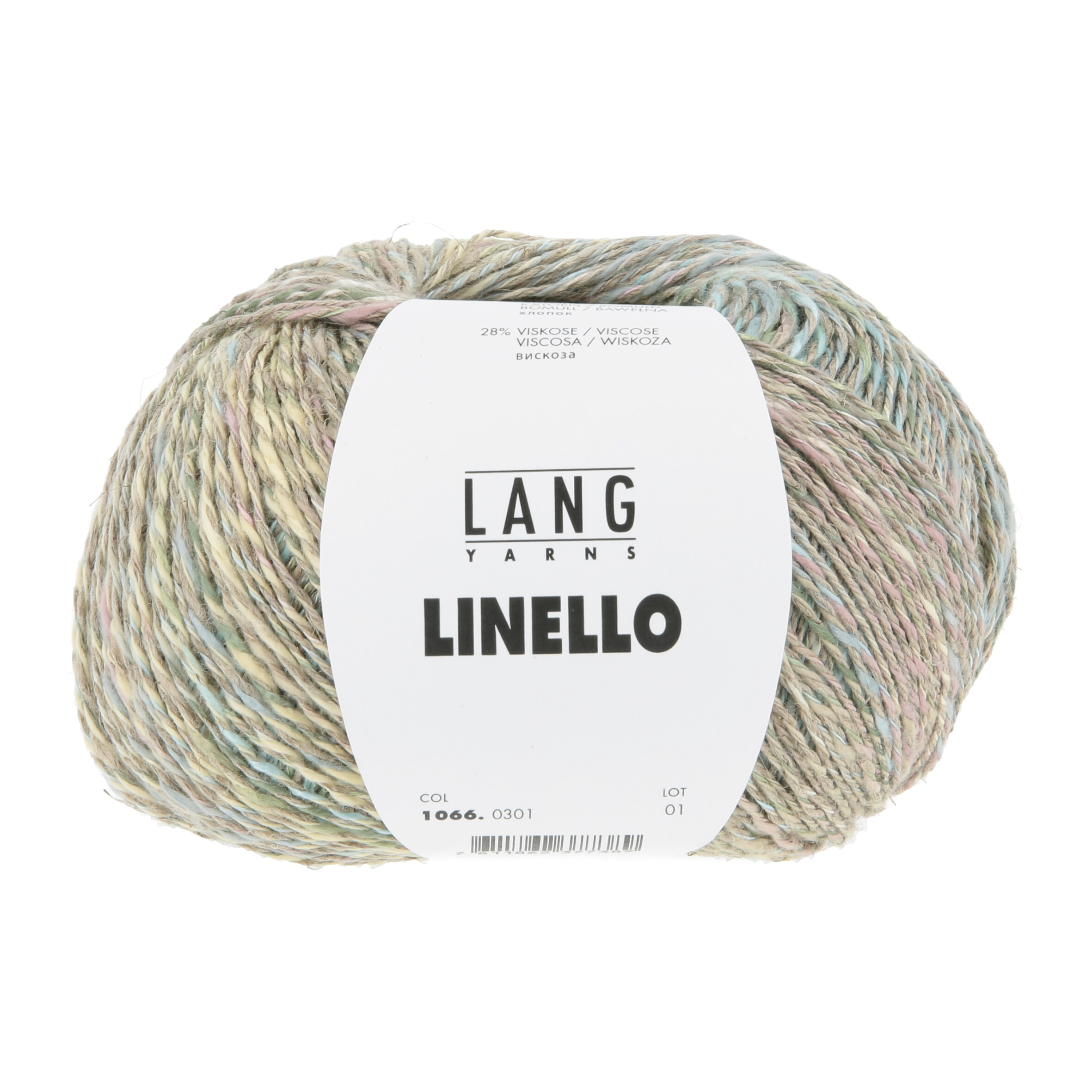 Linello 0301 grün/hellrosa/himmelblau – Bild 2