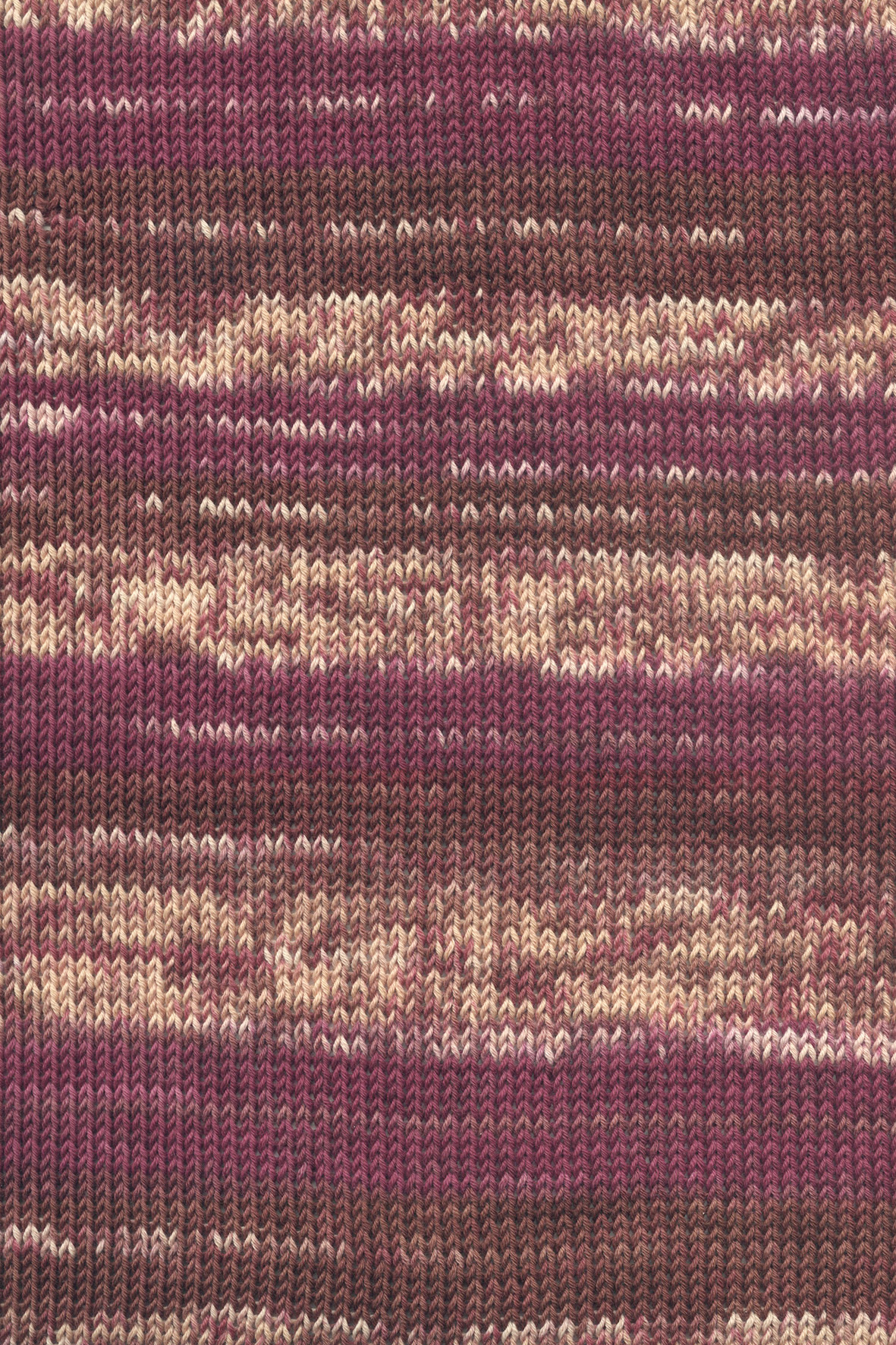 Baby Cotton Color 0162 weinrot/apricot/braun