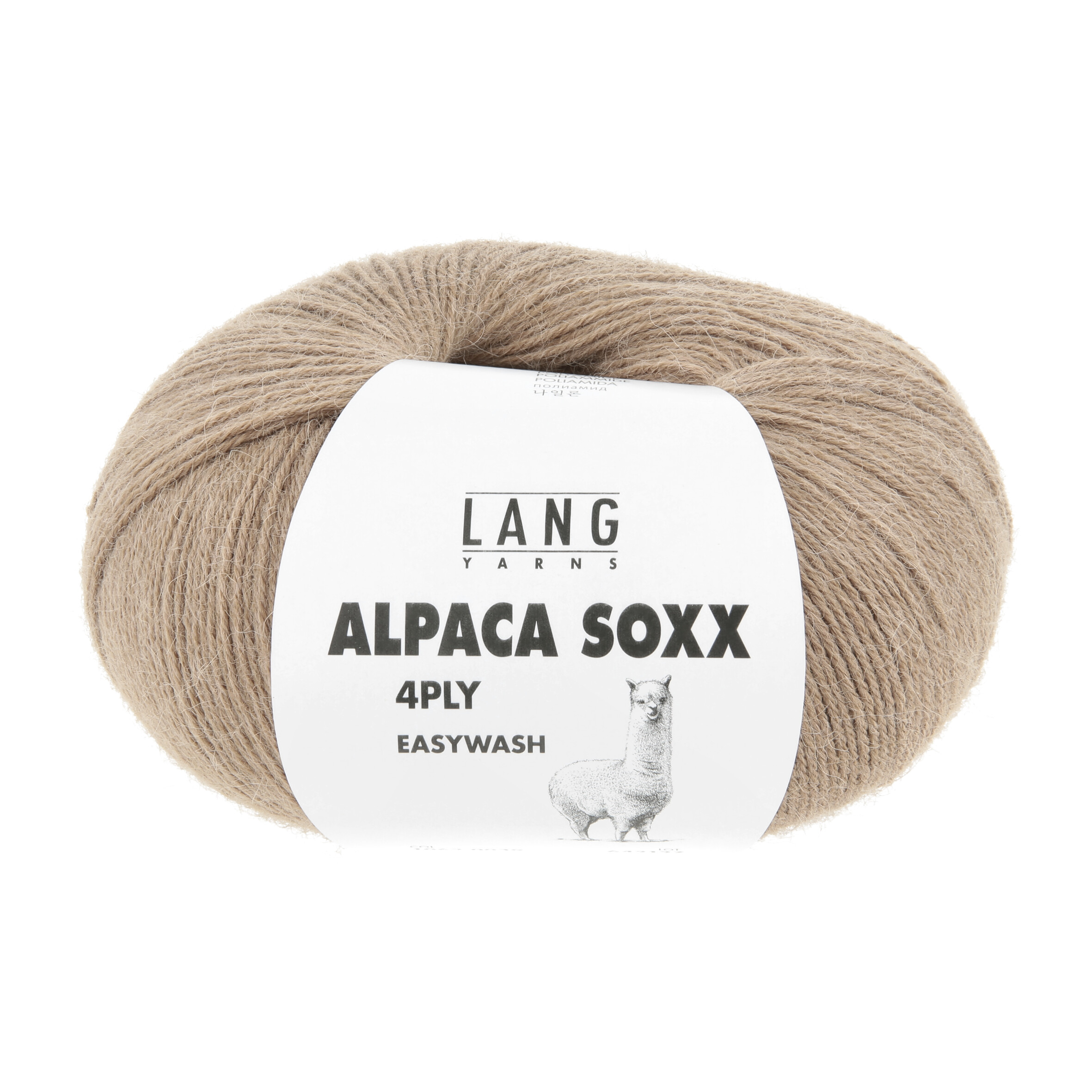 Alpaca Soxx 4-ply 0039 camel – Bild 2