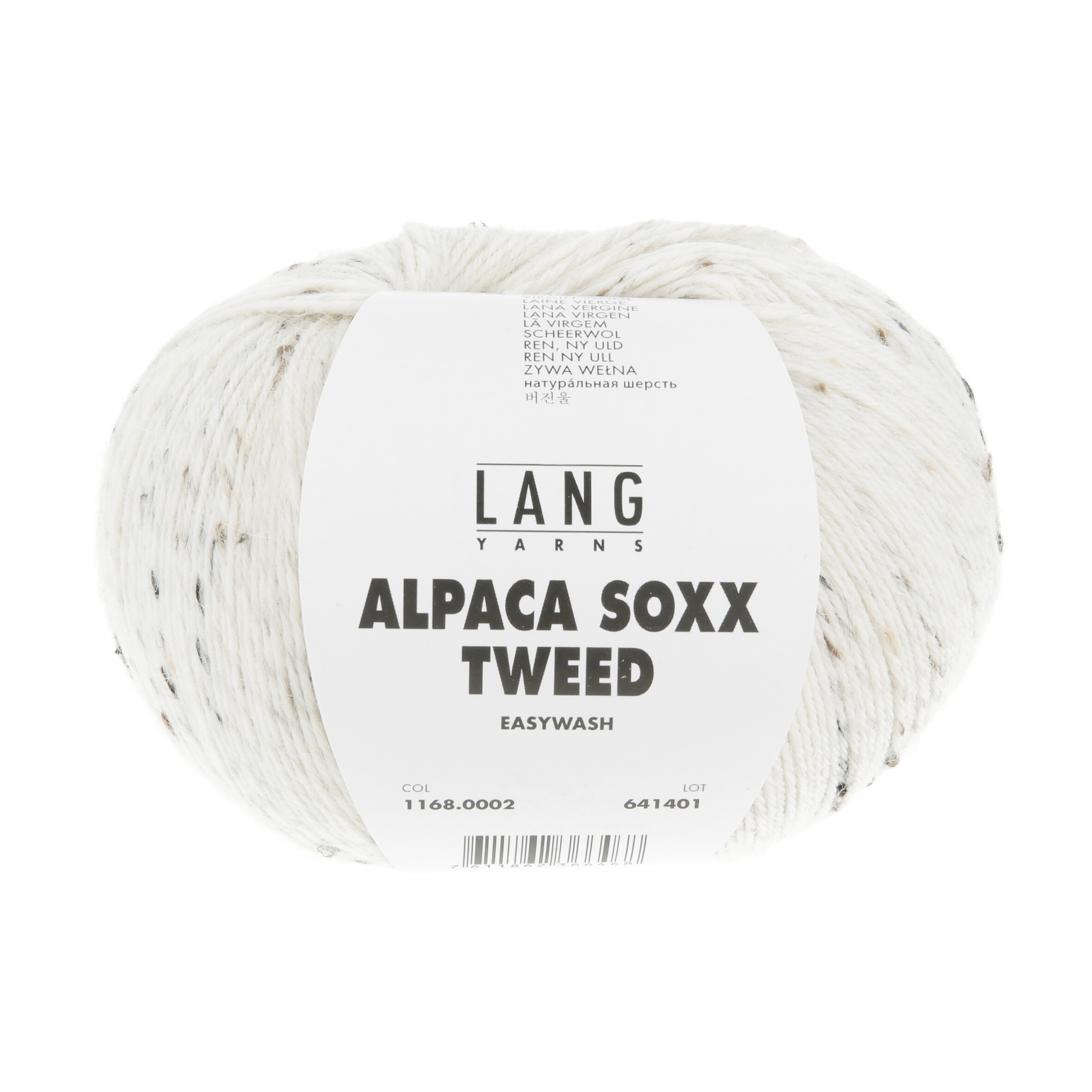 Alpaca Soxx Tweed 0002 offwhite – Bild 2