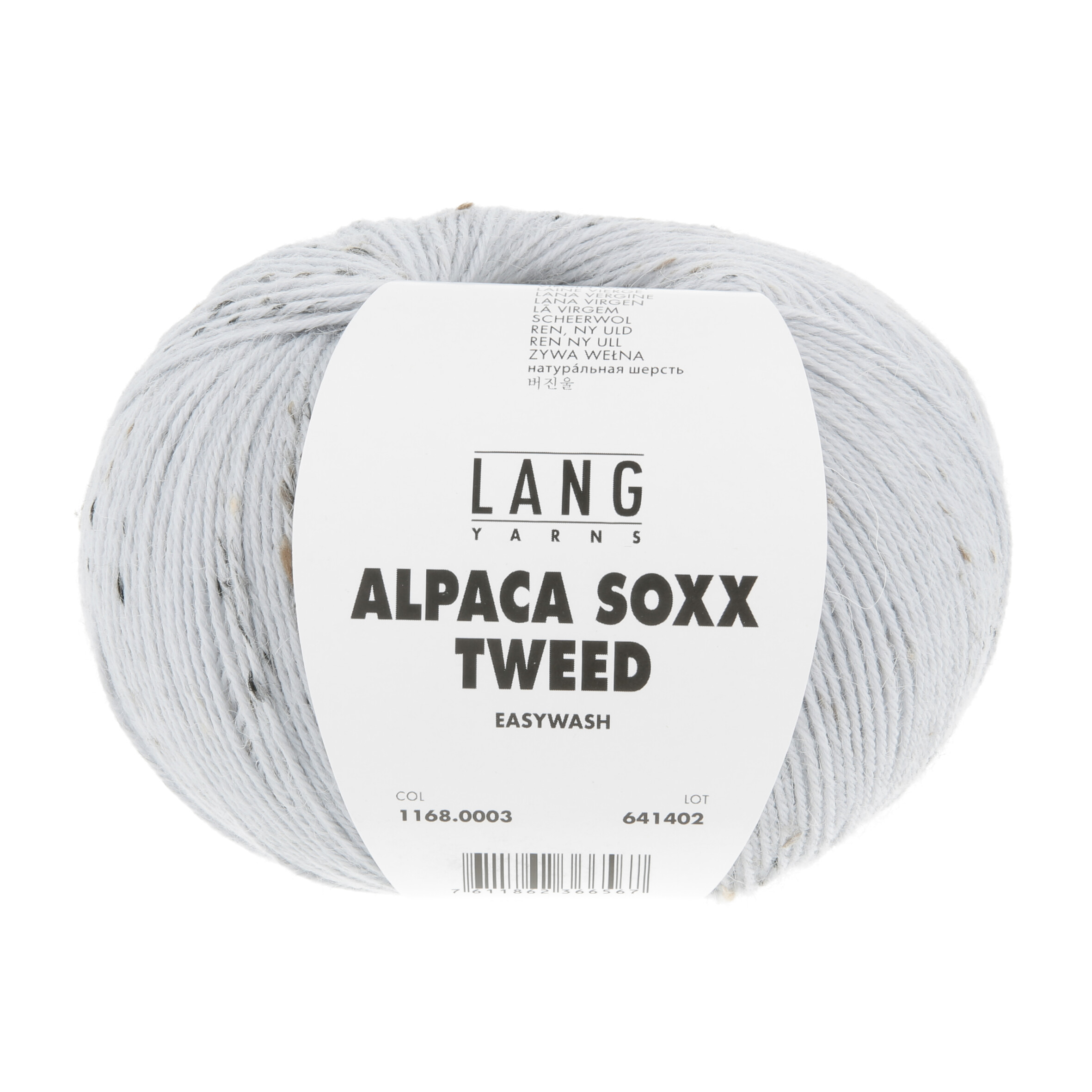Alpaca Soxx Tweed 0003 hellgrau – Bild 2