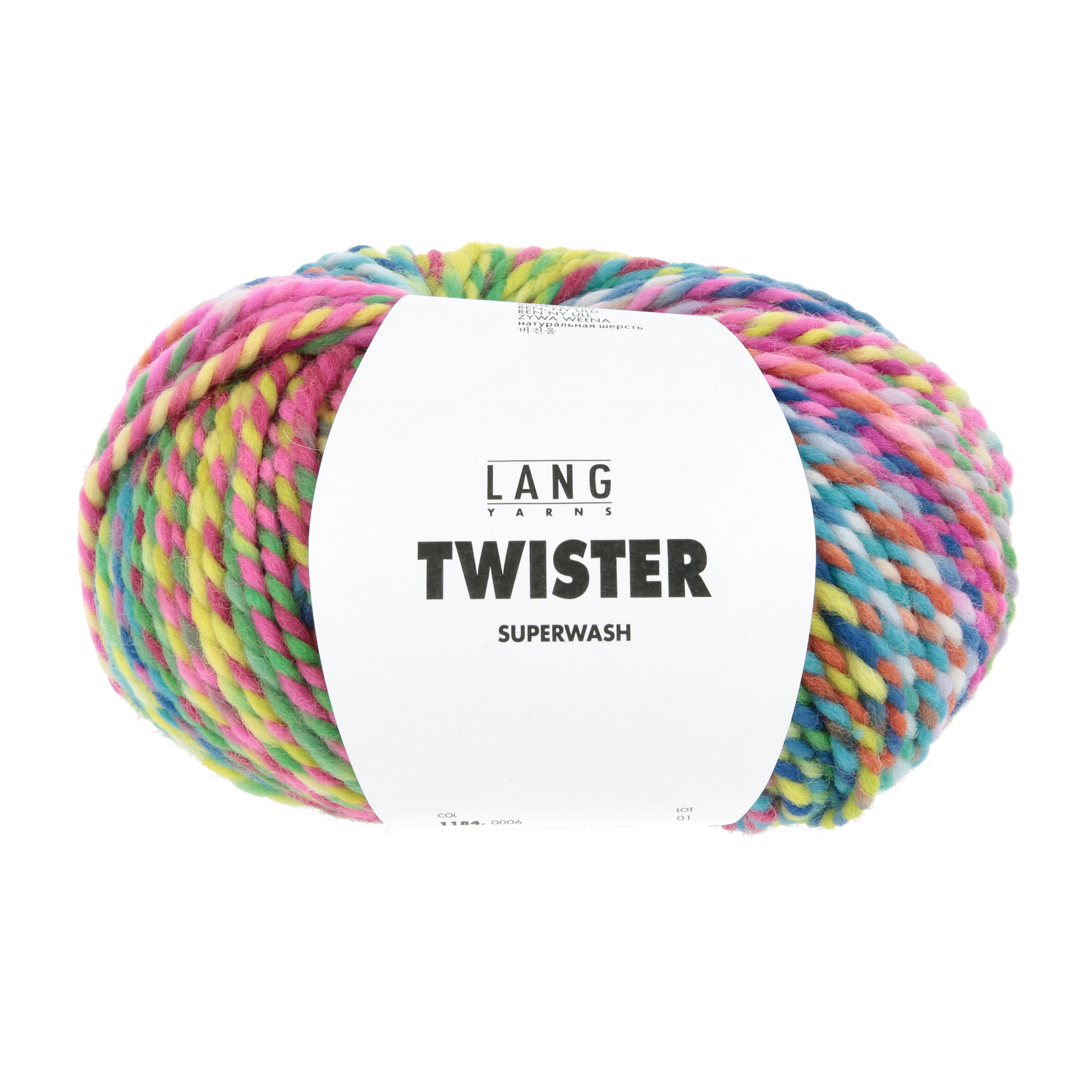 Twister 0006 hot pink/marine/hellblau – Bild 2