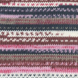 Merino 120 Color 0009 rosa/offwhite/braun/pink