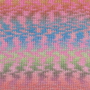 Cloud Funky 0027 rosa/blau/hellgrün/fuchsia