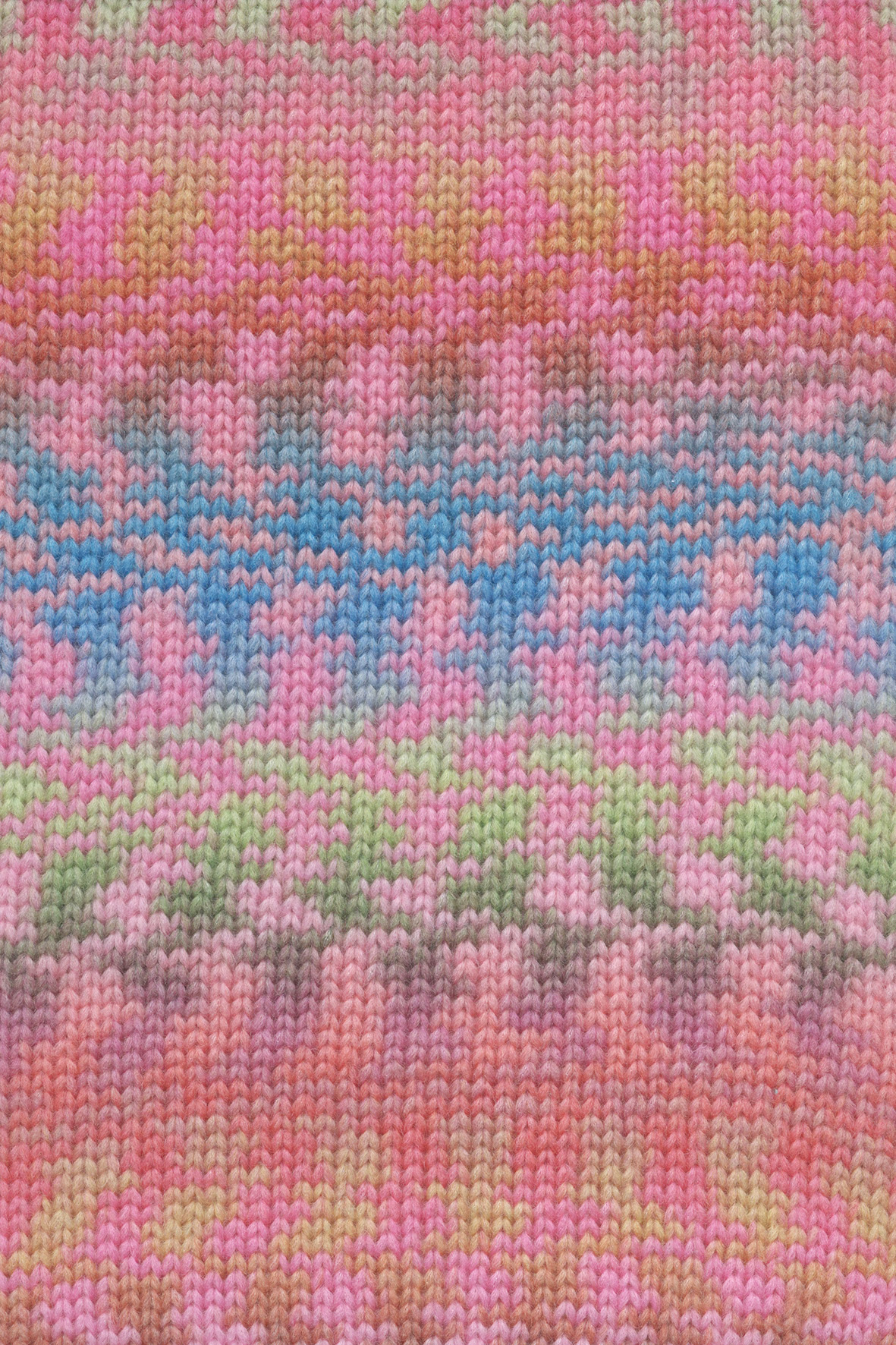 Cloud Funky 0027 rosa/blau/hellgrün/fuchsia