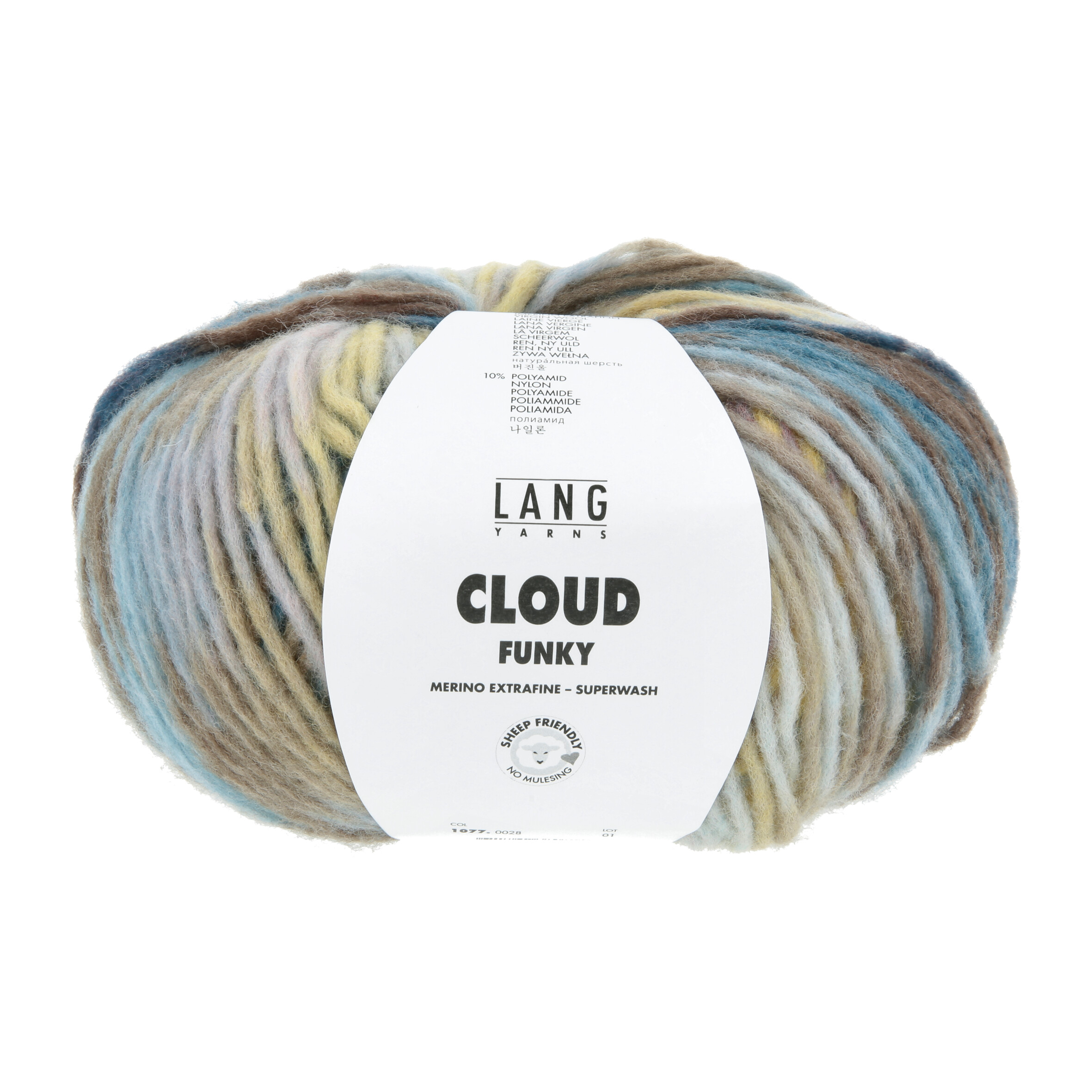 Cloud Funky 0028 pflaume/grau/marine/messing – Bild 2