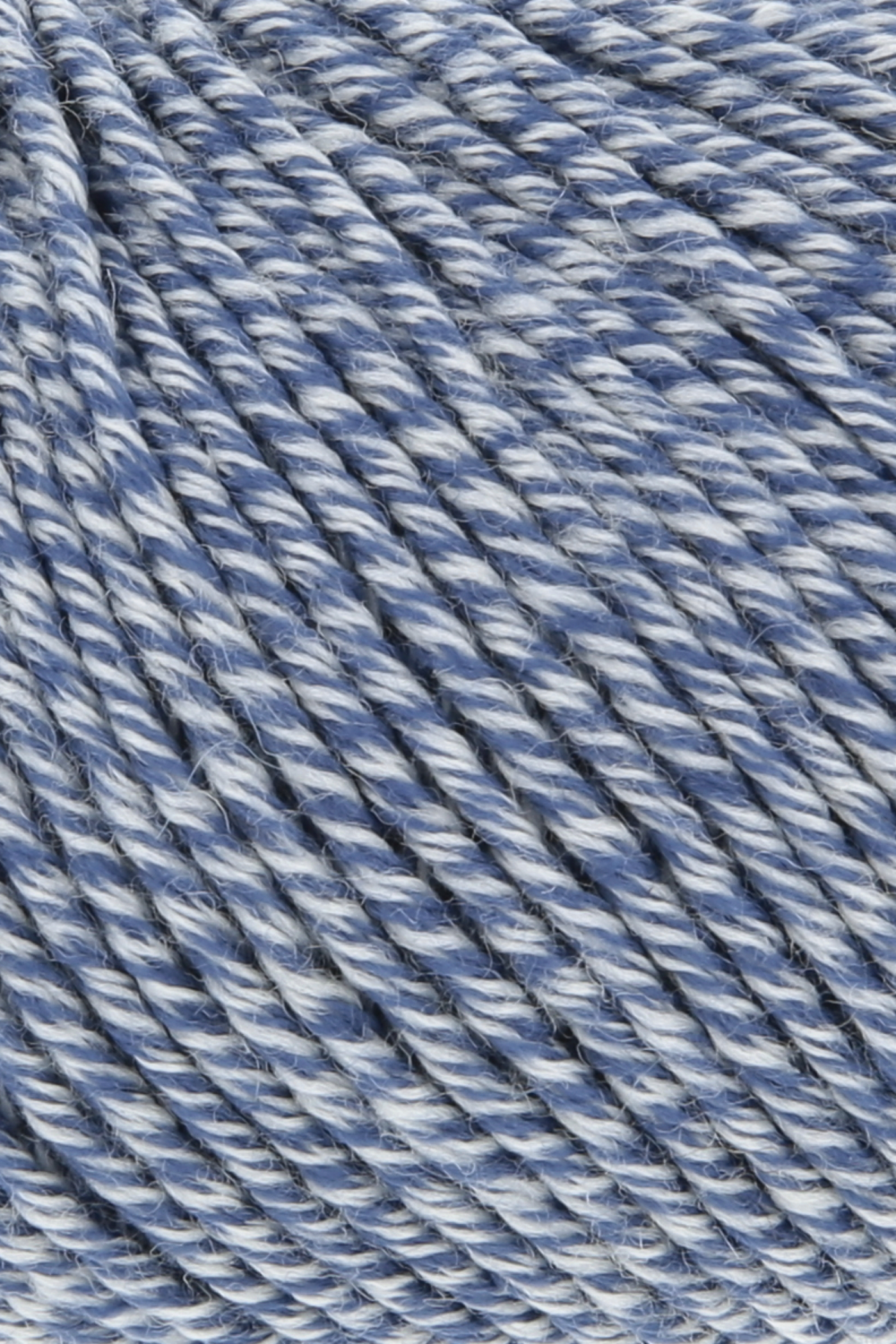 Merino 120 0153 marine/weiss mouliné