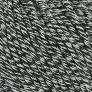 Merino 120 0154 schwarz/weiss mouliné