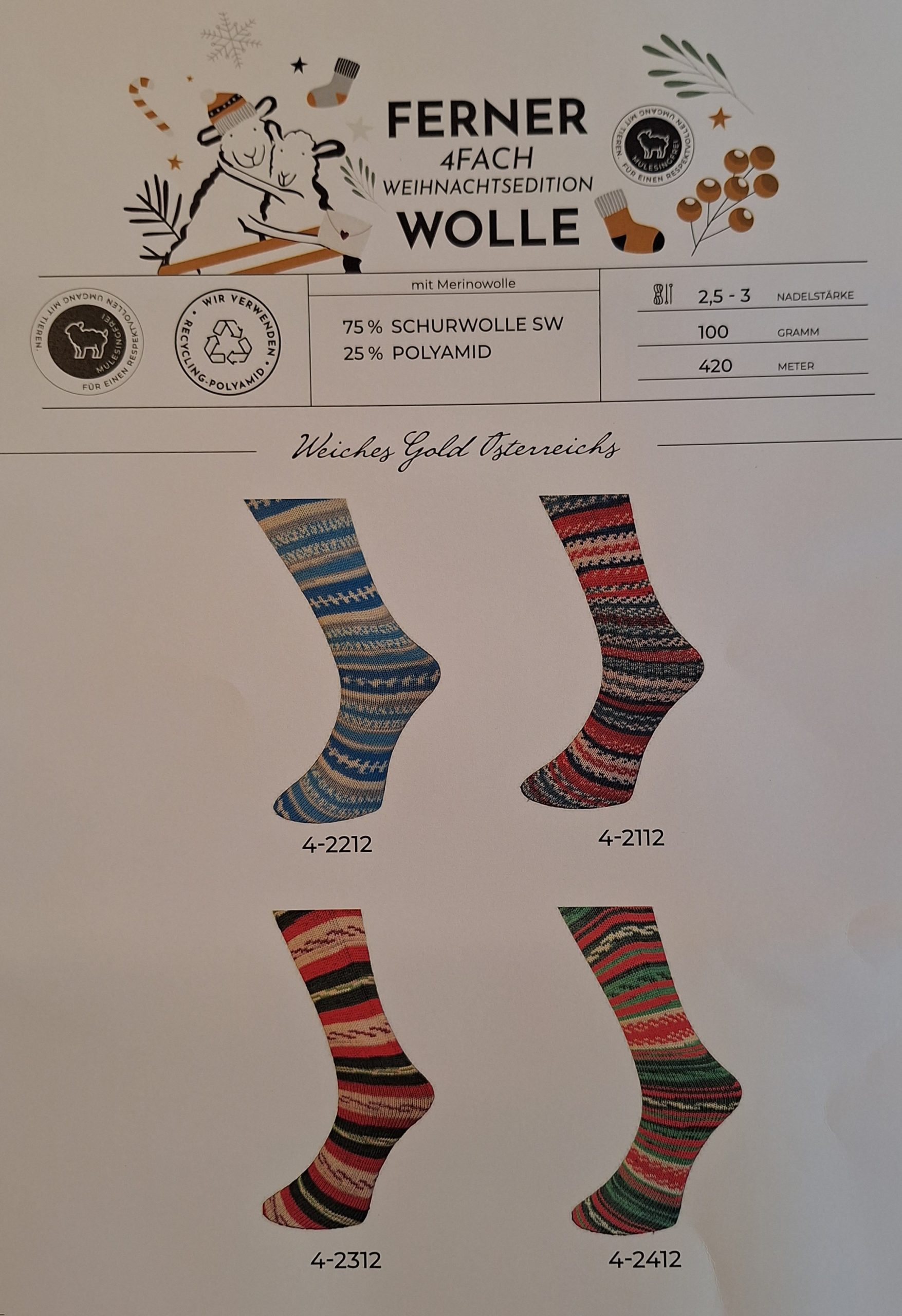 Ferner 4-fach Weihnachtsedition 4-2212 – Bild 2